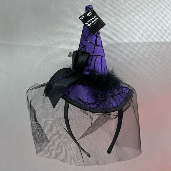 Brand New Custom Neon Orange Halloween Witch Tutu with Headband Hat - Picture 3 of 8